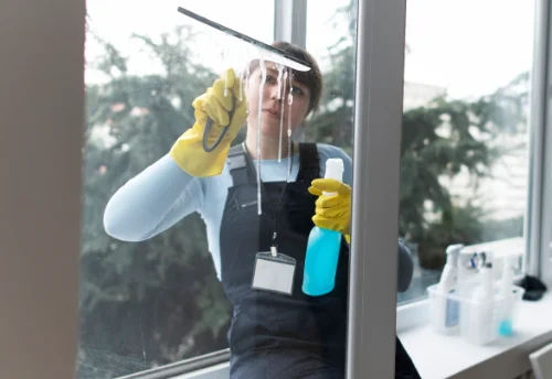 Nettoyage de vitres intérieures et extérieures à Barran
